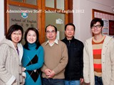 10-005   Office staffs 2012 (School of English)